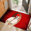 Vintage 49ers Football Teppich Büro Teppich Rutschfeste Matte, Stuhlmatte Bodenbelag für Gaming, Schlafzimmer, Wohnzimmer, Heimdekoration Weihnachtsgeschenk