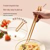 KOBACH Lucky Rabbit 5-Pair Alloy Chopsticks Set
