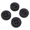 4 Upgraded Wheel Tires Replacement for MN82 LC79 1Celsius12 Replacement for WPL 1Celsius16 RC Car Model Parts Advanced Design with Incredible Grip