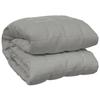 VidaXL Couverture lestée Gris 150x200 cm 7 kg Tissu 350720