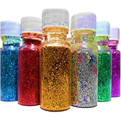 Eclet 6 Colors Nail Glitter Set, 15G Fine Glitter Cans For Nail Art, Eye Shadow, Cosmetics, Body, Crafts, Painting Art P