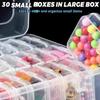 Large Capacity Jewelry Box With Small Storage Containers Loose Bead Storage Box  Beads