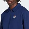 adidas Originals Loose FW25 Varsity Half-Zip Long Sleeve Polo Shirt Men Tops JX8173