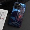 World of Warcraft Lich King Phone Case for iPhone 15 Pro Max 14 Plus 12 Mini 11 13 14 Pro Max Magsafe Wireless Charge Glass Cove