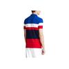 Polo Ralph Lauren Color Blocked Κεντημένο Λογότυπο Pony Μπλουζάκι Πόλο με Κοντό Μανίκι Ανδρικά Τοπ Πολύχρωμο 710780947-001