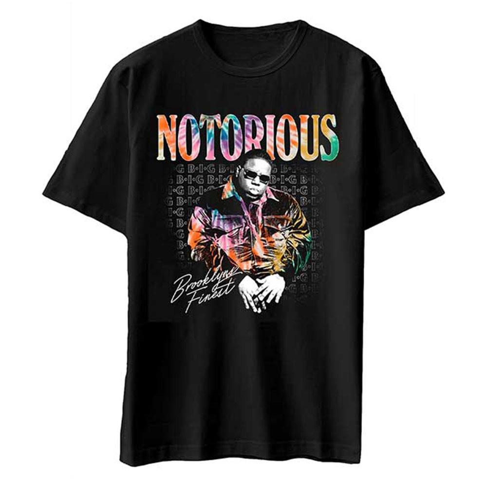 Men's Notorious B.I.G. Brooklyn's Finest Slim Fit T-shirt Large Black