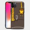 Yellow Giraffe Cute Cartoon Phone Case iphone15 14 13 12 11 Pro Max Mini X 7 8 Soft Case