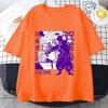 Hot Anime New Cool Geto Suguru Printed T-Shirt Tops Men Women Casual Outdoor Street Round Neck Short Sleeve Shirt Anime T-Shirt