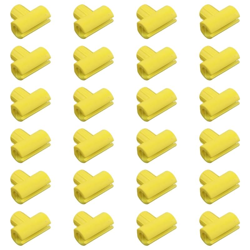 

24 шт. З єднувач для рибальської котушки З єднувач для рибальської волосіні З єднувач для рибальської шпулі Заміна З єднувач для рибальських шпулей жовтий