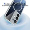 KEYSION Transparent Magnetic Phone Case for Realme C85 5G Soft Silicone+PC HD Clear Shockproof Back Cover for OPPO Realme C85