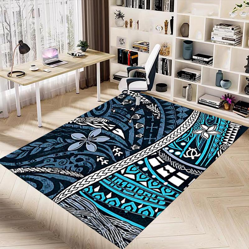 1PC Tribal Patterns Anti-slip carpet, suitable for Office, bedroomand playrooms. It can also be used as a sofa footrest cover-W101