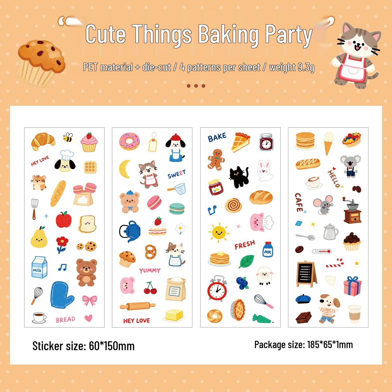 Yue Zhen Cute Pet & Journal Stickers: Children s Exploration & Cute Materials Collection