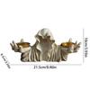 Halloween Horror Ghost Tea Light Candle Holder Gothic Candle Holder Decoration Home Holiday Party Table Decoration