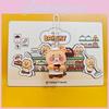 Kakao Friends Choonsik Toast Doughnut Baking Series Plush Doll Pendant Toy