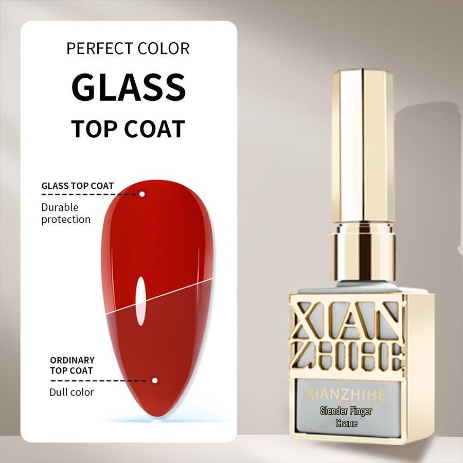 15ml Nail Gel: Tempered Top & Base Coat for Nail Art