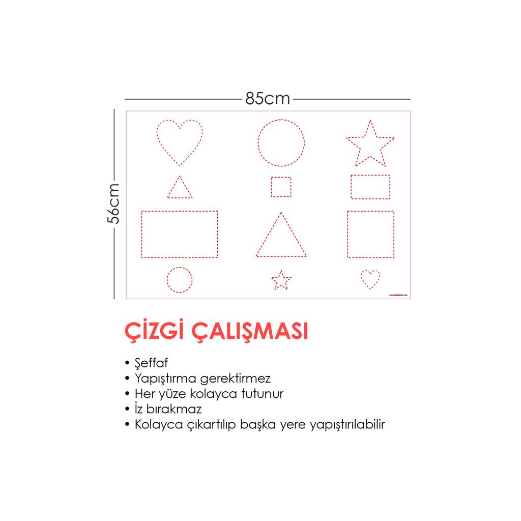 Line Study Blackboard Smart Paper Blackboard dárek pero 85x56 cm