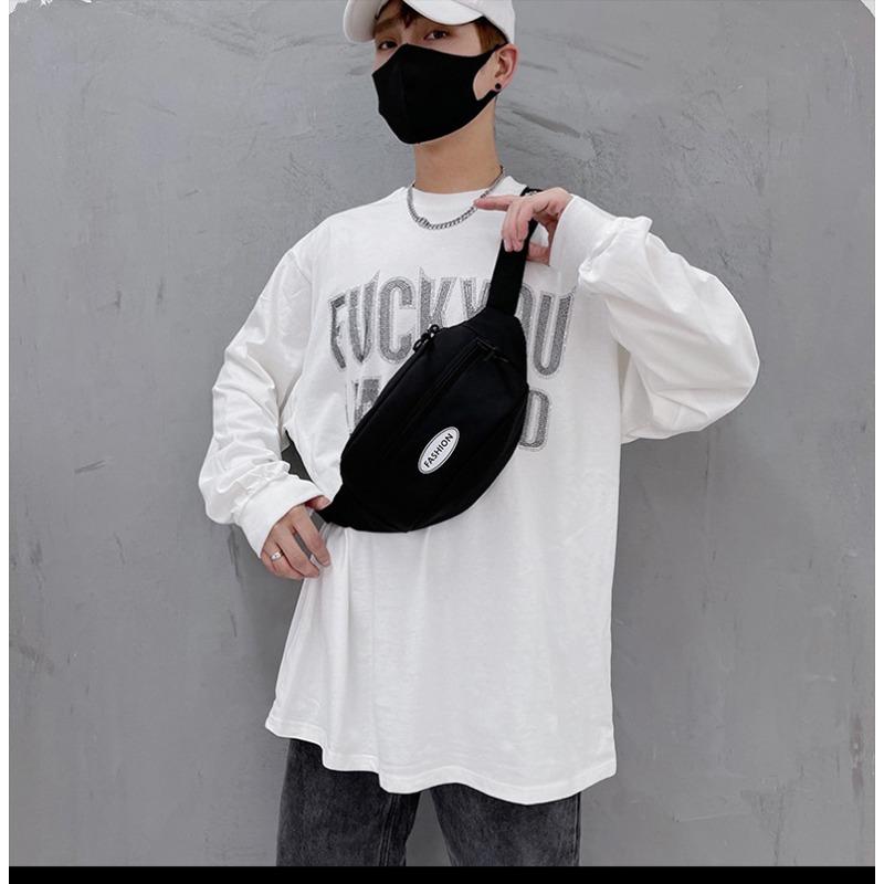 Męska torba na ramię na klatkę piersiową Outdoor Minimalistyczna funkcjonalna torba na ramię Wodoodporna modna męska torba sportowa Mobilna nerka