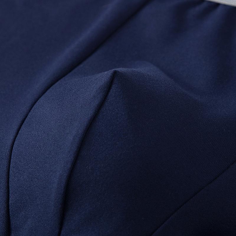 Lenjerie intimă pentru bărbați, de culoare solidă, simplă, la modă și casual, cu talie elastică și pantaloni cu croială dreaptă