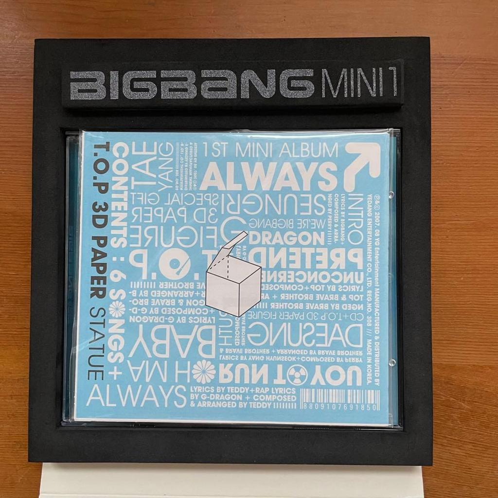[USED] BIGBANG 1st Mini Album Rare Korean Version