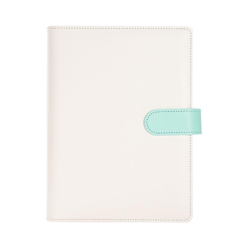 Xiaohongshu Inspired A5 Solid Color Card Album – High-Quality PU Leather Photo & Card Storage