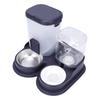 Automatic Dog Cat Feeder and Waterer Anti Slip Pet Food Water Dispenser for Small Medium Dog Cat Puppy Kitten