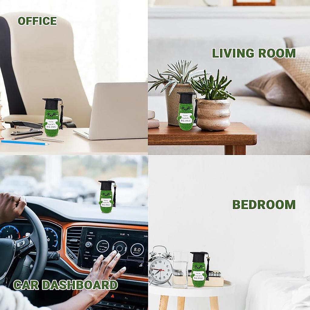 Graduation Graduation Gift Wool Knitting Funny Vegetable Doll Ornaments Kimchi Decoration Interesting Gifts