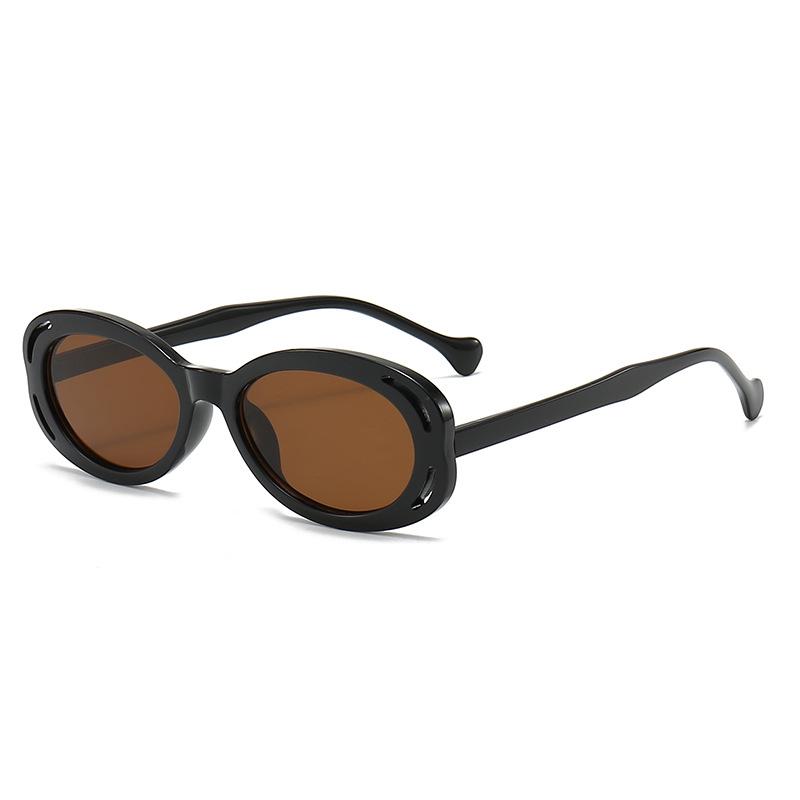 Vintage Oval Sunglasses Women Men Luxury Brand Designer Small Oval Sun Glasses Retro Eye Glasses Ladies Goggle for Male Female