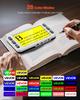 Portable Digital Magnifier, 127mm HD Electronic Video Magnifier for Low Version, 2X - 48X Electronic Reading Aid with 13MP Near & Far Dual Lens, 26
