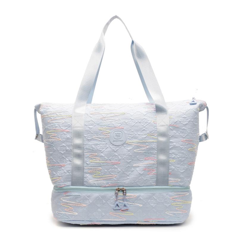 Short-distance Lightweight Large Capacity Portable Travel Bag for Business Trip Portable Luggage Bag Dry Wet Separation Sports Yoga Bag