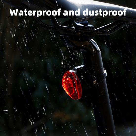 Bike Reflective Tail Light for AirTag Locator Mount Universal MTB Road Mountain Bicycle Saddle Reflector Rear Lamp Holder Bike Accessories