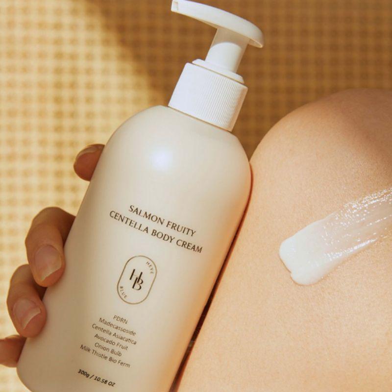 HEVEBLUE Salmon Fruity Centella Body Cream 300g