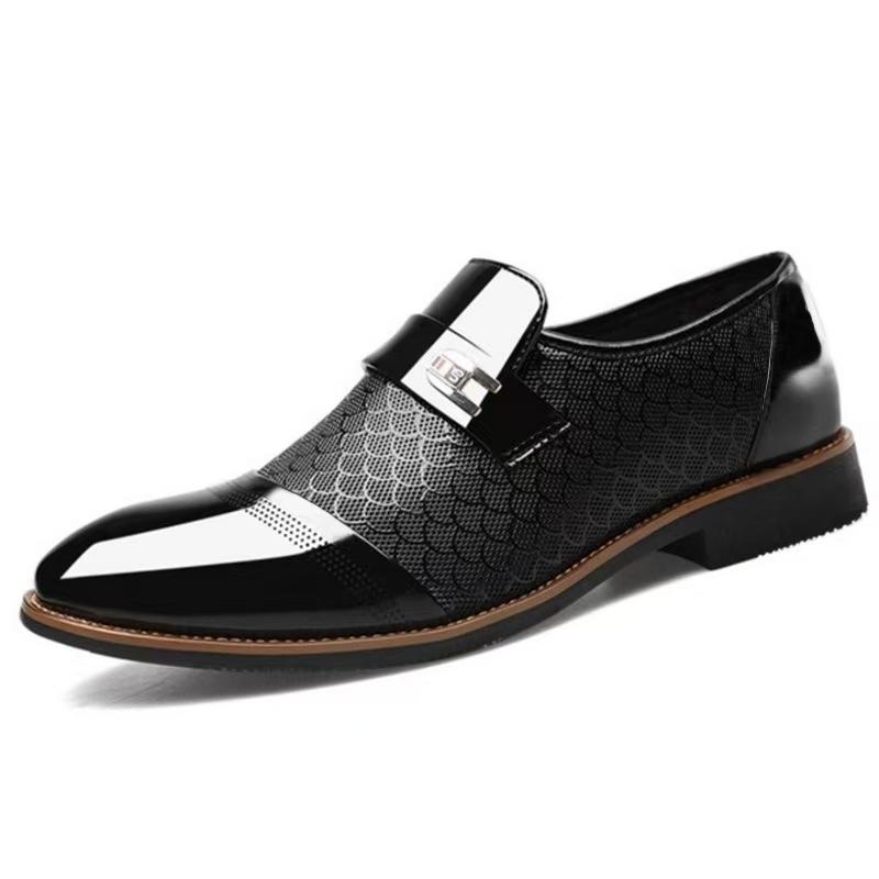 U South East Asia men's high-end leather shoes men's dress casual leather shoes foot groom