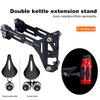 Bike Bottle Cage Saddle Mount Adapter Aluminum Alloy Lightweight Bike Saddle Cup Cage Adapter Bike Accessories