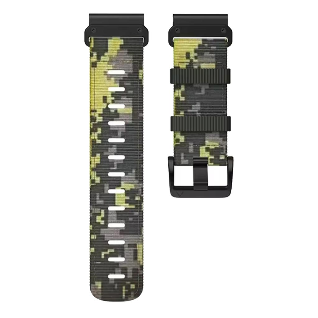 22mm 26mm QuickFit Strap For Garmin Forerunner 970 965 955 Watch Band Fenix E 8 7X 7 6/Tactix 7 Bracelet Nylon Braided Watchband