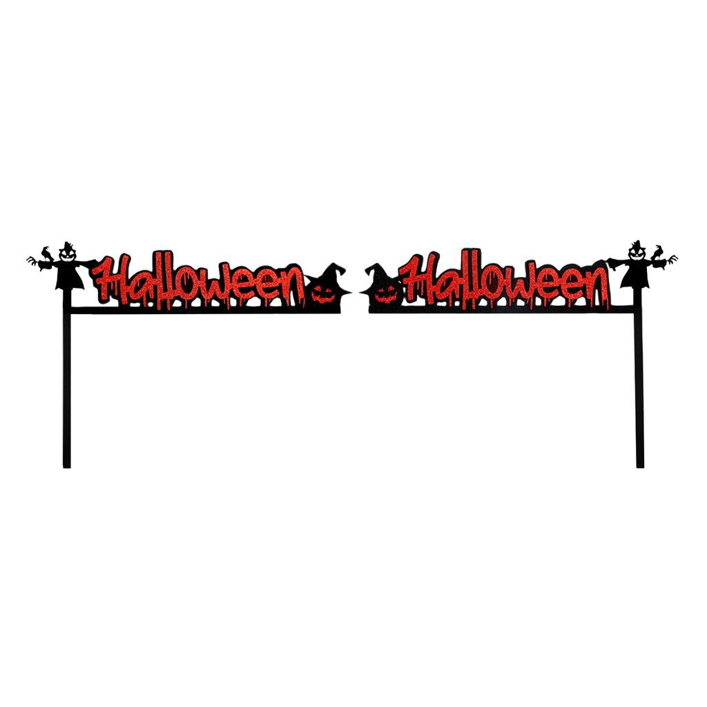 Halloween Dörrkarmdekoration, fladdermöss, pumpor, spindelnät, dörr- och fönsterhörnskylt, Halloween Heminredning, hörnstickers