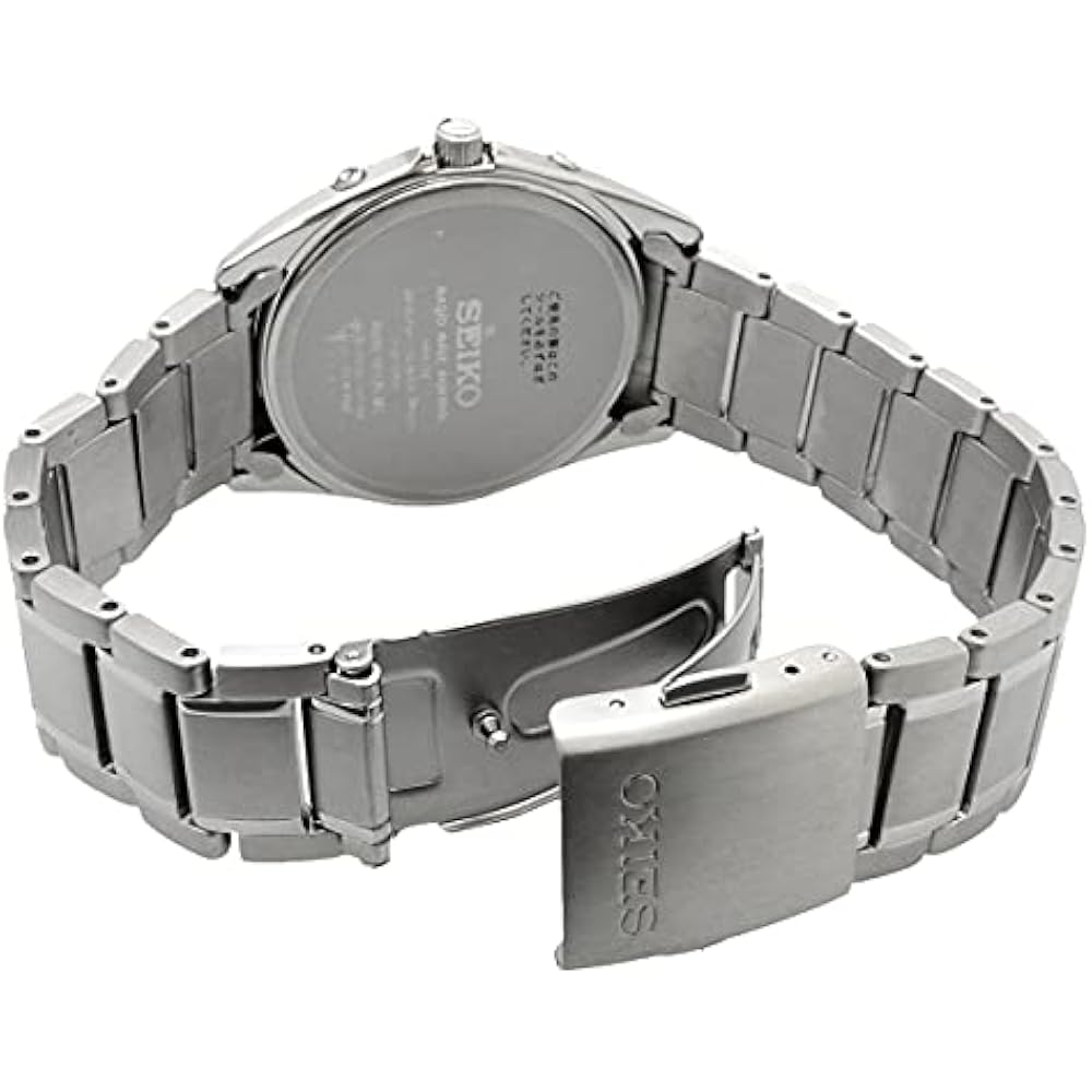 [SEIKO SELECTION SBTM223 Men's Watch Solar Correction with Date Calendar Dial White (Full Arabic ...