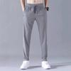 Trendy Lunbu mesh ice silk pants men's casual sweatpants men's breathable quick-drying men's pants