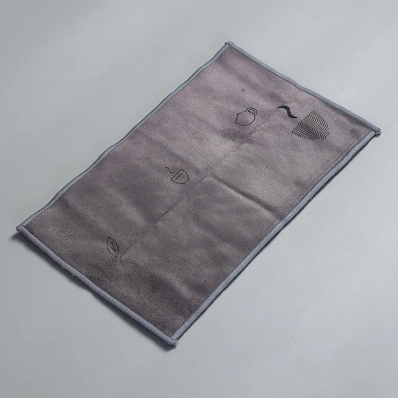 

Kung Fu Tea Towel Tea Cloth Absorbent Thickened Towel Cloth Special Wipes Tea Table Accessories Zen