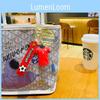 Stylish Cartoon Football Jersey Keychain Trendy Pvc Key Ring For Bags And Gifts