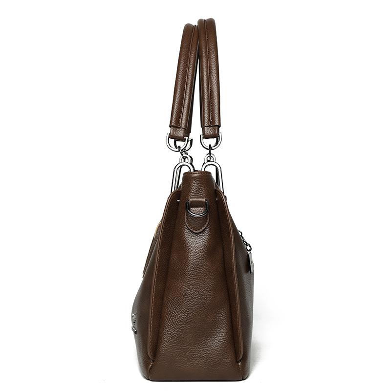 PU Messenger Bag Women's Large Capacity Shoulder Bag Mother Bag