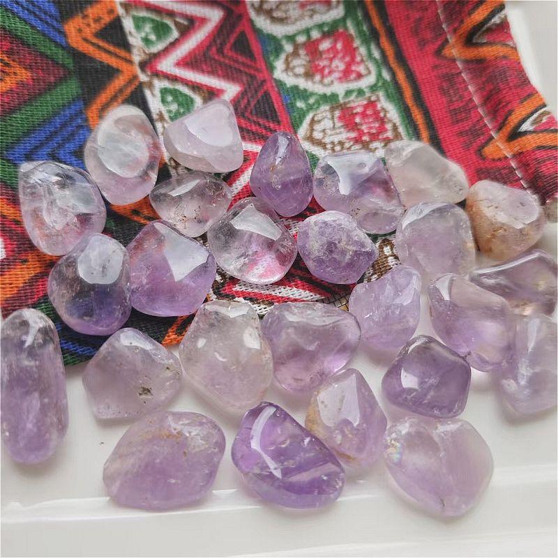100g/pack Natural Tumbled Polished Crystal Quartz Stone Raw for Decoration Reiki Gifts Energy Therapy Size 15-20MM