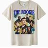 Funny Movie The Rookie Trendy Graphic T-Shirts Men's Harajuku Oversized Crewneck Short Sleeve T-shirt Casual Cotton Y2K T Shirt