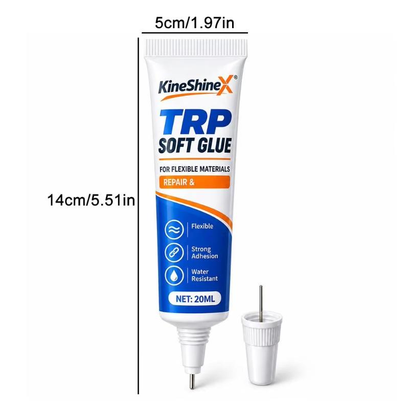 20Ml Trp Soft Repair Glue Strong Adhesion Flexible Bond Water Resistant For Fixing Silicone Toys And Diy Crafts