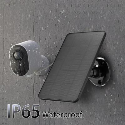 4W 5V Solar Panel Charger for Ring Camera Outdoor Waterproof Solar Charger with 10ft Cable for Doorbell Camera