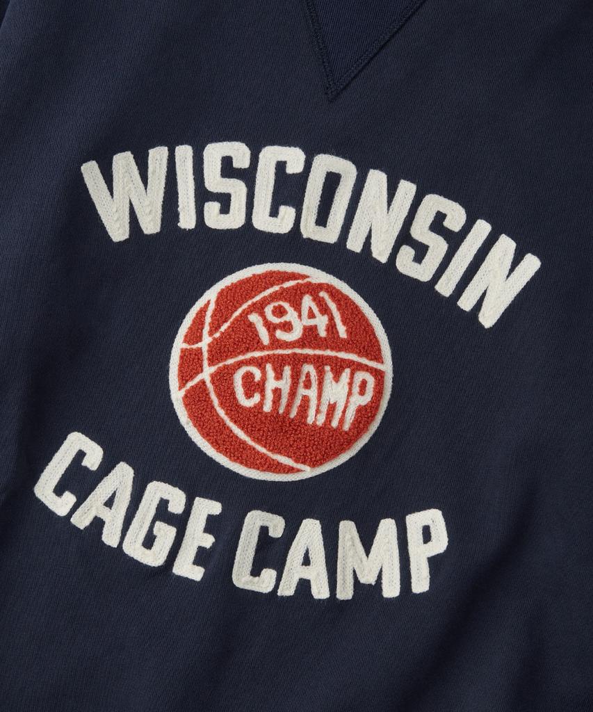 OUTSTANDING V.S.C Sweat(Wisconsin)_Navy