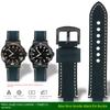 Konvexer Mund-Armband Für ORIS Tauch AQUIS Retro Rindsleder 733 7730 7740 Herren-Uhrenarmband 24 * 12mm 24 * 11mm Gürtel