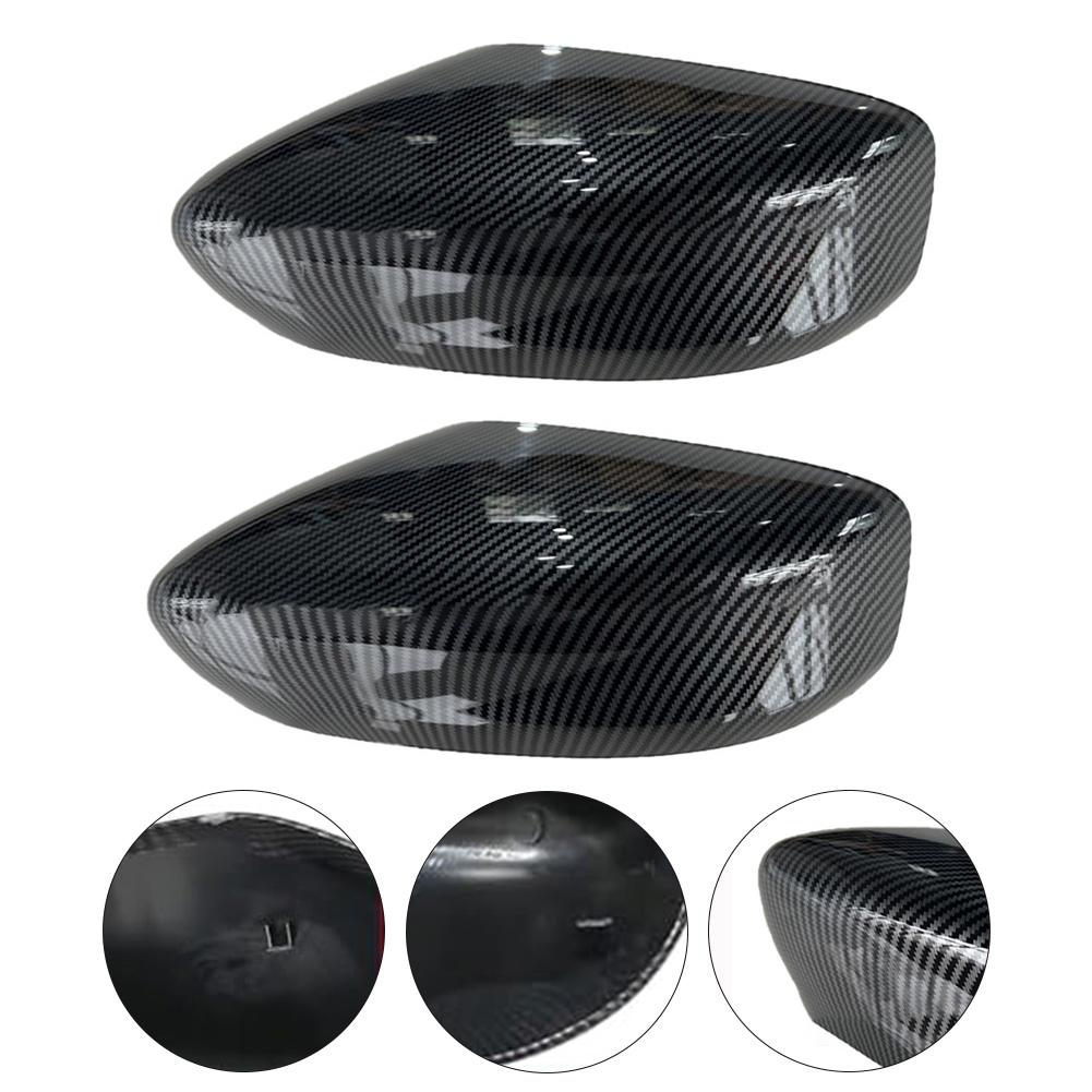 Car Side Rearview Mirror Cap Wing Mirror Cover Fit For Nissan For Altima 2013-2018 Carbon Fiber Style Pattern Car Accessories
