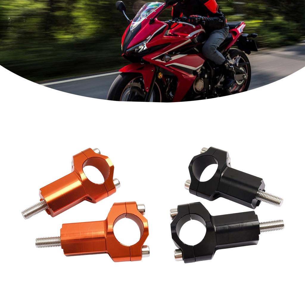 Anodized Aluminum Handlebar Mounts For Motorcycles 125 530 SXF 2016 Easy Installation Glossy Finish