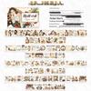 Die-cut PET Washi Tape Set: Coffee Theme, European & American Style for Journaling & Decoration