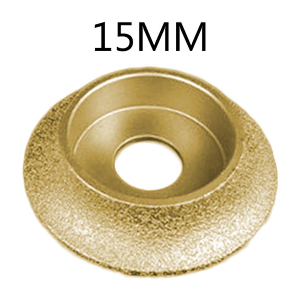 1Pc Vacuum Brazed Diamond Grinding Wheel Edge Profile Sanding Disc For Marble Granite Ceramic Glass Abrasive Tools Parts